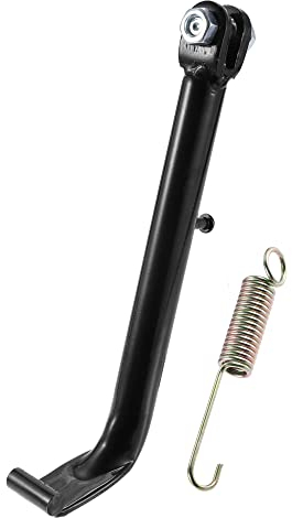 A ABSOPRO Seitenständer mit Feder Motorrad Ständer 25cm Fußstütze Motorradständer für Honda CG125