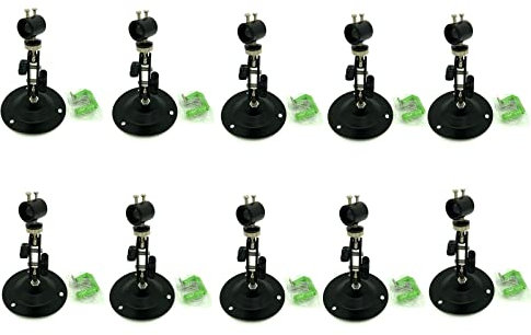 Soporte de posicionamiento láser para módulo láser soporte láser 360 grados ajustable soporte de posicionamiento para módulos láser (12 mm) (10 unidades)