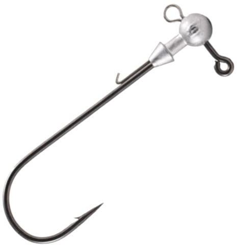 BKK Jigköpfe für Gummiköder zum Raubfischangeln Round Elite-Stinger Eye Bait Keeper Jigheads, Größe/Gewicht:Gr. 12/0 / 15g