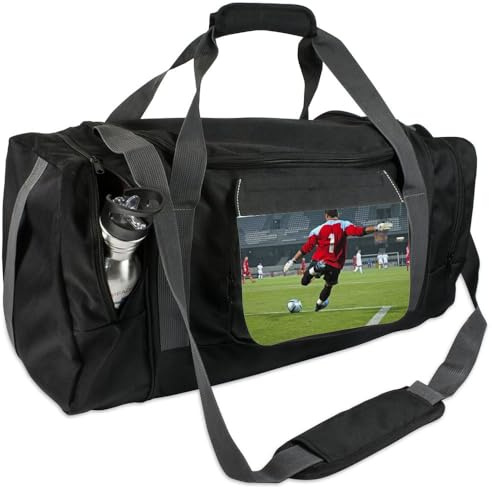 Sporttasche personalisierbare mit eigenem Foto - Fotodruck, Bild auf Dieser praktischen Sporttasche aus schwarzem Textil