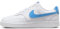 Nike Damen W Court Vision Lo Nn Sportschuh, Weiß Uni Blau, 40 EU