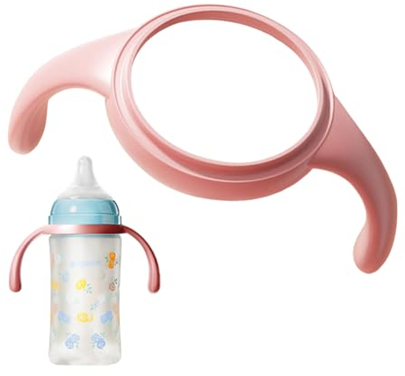 Mam Flaschengriffe, Hold My Bottle Flaschen Griffe,Silikon-Babyflaschenhalter, Rutschsichere Griffe Für MAM Flaschen & MAM Trainer, Speziell Entwickelt Für Kleine Babyhände, 0+ Monate