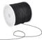 SUNNYCLUE 100 Yards Black Nylon Cord Wind Chime Cord 0.8mm Replacement Braided Lift Shade Blind Repair String for Windows Roman Rollers Repair Gardening Plant Waist Beading String Chinese Knotting