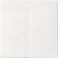 SIMON - Tecla Doble para Interruptor o Conmutador, Serie 82 Concept, Compatible con Series de Mecanismos 75, 31, 82 y 88, Fácil de Instalar, Efecto Mate Antihuellas, Color Blanco