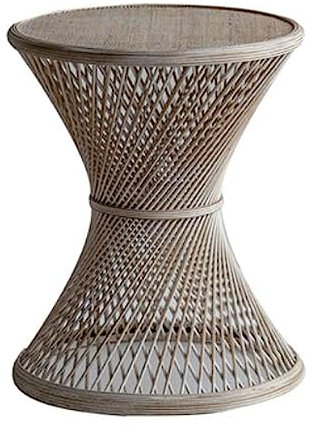 Table D'Appoint Table de chevet rétro en forme de sablier, table d'appoint ronde, table basse pour salon, chambre à coucher, petite table pour petits espaces, extérieur, intérieur, tables d'appoint d