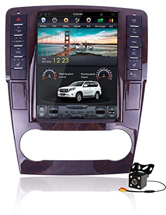Android 15 Radio estéreo para Coche M-ercedes Benz GL ML W164 X164 2005-2011 Navegación GPS 10.4 Pulgadas Pantalla táctil MP5 WiFi 4G DSP Carplay,Marrón,8core 4+64