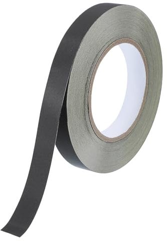 PATIKIL Acetate Cloth Electrical Tape 18mm x 30 meters, Black Insulating Fabric Adhesive Tape for Laptop Electric Automotive Guitar Repair Wire Harness