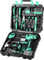 Tool Kit with Cordless Drill: DEKO Tools Set Box 126 Piece with 8V Electric Drill for Men,Woman and Home, DIY Hand for Furniture Assembling, Home Maintenance(Cyan)