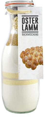 Osterlamm - Backmischung 1062ml Weckflasche Ostergeschenkidee