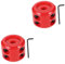 Cabilock 2 Sets Atv Winch Cable Stopper Set Rubber Hook Stopper with Allen Wrench for Enhanced Winching Efficiency Lightweight and Compact Design Compatible with Synthetic and Cables Safety