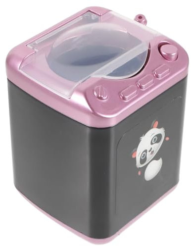ERINGOGO Mini Nettoyeur Électrique de Pinceaux Machine à Laver pour Outils Cosmétiques Nettoyage Rapide des Pinceaux de Maquillage Design Compact et Mignon Compatible avec et Éponge de