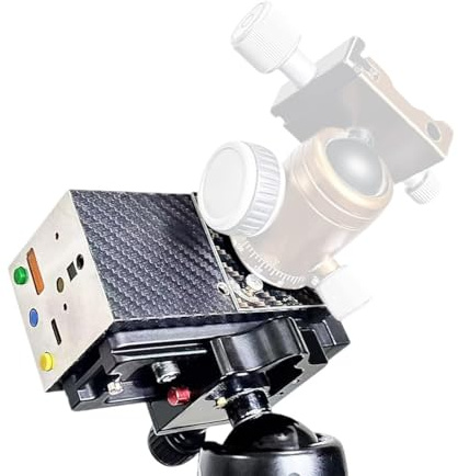 Xiaoxin Star Tracking Äquatorial Mount, Heavy Duty Ganzmetall Star Tracker mit Bluetooth Steuerung, Auto Shutter, Multi-Speed Tracking & Langzeitbelichtungsstabilität für Astrofotografie