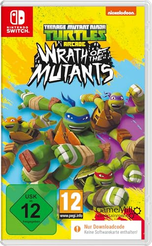 Teenage Mutant Ninja Turtles: Wrath of the Mutants (Code in a Box) - [Nintendo Switch]