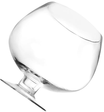YOSADIER Aquarium à Poissons Rouges Transparent en Verre Surface Lisse, Décoratif pour Mariage et Jardin, Purifie et Embellit Votre Intérieur