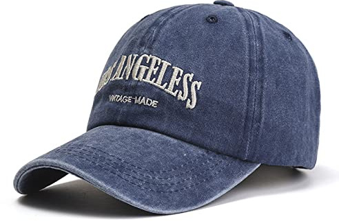 Generisch Cap Herren Sommer - Einstellbare Brief Baseballmütze mit Stickerei Hop Trucker Cap für Damen Herren Sonnenschutz Baumwollhut Mütze