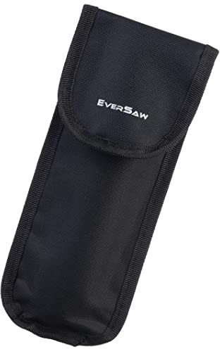 Canvas Sheath Tool Holder - for Folding Saw, Pruners, Hori Hori Garden Knife & More - Multi Utility Tool Pouch - Durable, Sturdy, Water Resistant - with Velcro Closure and Belt Loop for Safe Carry