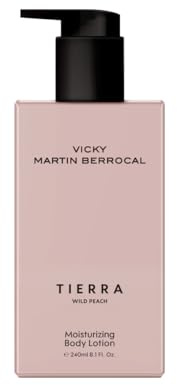 Vicky Martín Berrocal Tierra Body Lotion 240ml – Leche Corporal Hidratante con Pera, Caramelo, Rosa y Vainilla