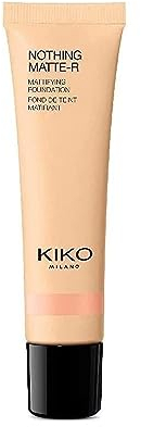KIKO Milano Nothing Matte-R Mattifying Foundation 01 | Perfecting and mattifying 12-hour liquid foundation