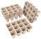 Schramm® Pots de Culture en Cellulose Hauteur 5 cm pour 144, 240 ou 360 Plantes Pot de Culture biodégradable, Nombre:144 Stück