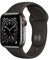 Apple Watch Series 6 (GPS + Cellulare, 40MM) Cassa In Acciaio Inossidabile Graphite con Cinturino Sport Nero (Ricondizionato)