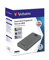 Verbatim Executive Fingerprint Secure HDD, 1 TB, Grau, Externe Festplatte mit Fingerabdruckscanner, USB 3.1 GEN 1, für Windows & Mac OSX, tragbare Festplatte, USB-C Festplatte