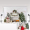 Kate Frohe Weihnachten Foto Hintergrund für Fotografie Weihnachtsbaum Kamin Weihnachten Party Fotostudio Hintergrund Fotostudio Prop 7x5ft/2.2x1.5m