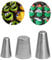 Grass Nozzles for Cake Decorating,Grass Piping Nozzle with 233 234 29 Icing Tip for Fur,Hair,Grass Effect