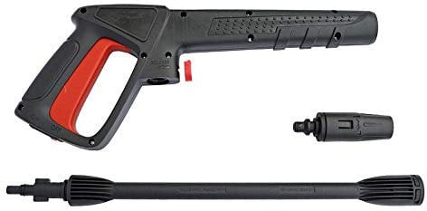 Sunswendi Trigger Gun Quick Release, Spray Lance Extension for Pressure Washer, Clip-on Spray Water Jet Washer Hose Set Fit for Car Floor Windows Glass Cleaning