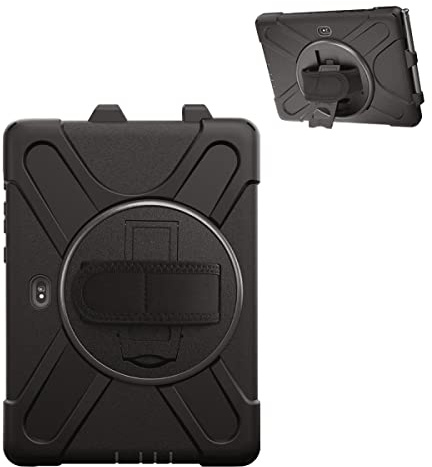 4Smarts Rugged Tablet GRIP Back cover Samsung Galaxy Tab Active4 Pro Nero Cover per tablet