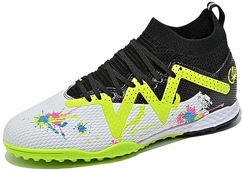 DASHANGYAN Herren-Fußballschuhe Teenager-Schuhe Professionelle Kicks Fußball-Trainingsschuhe Outdoor Spikes Neutral Kinder Fußballschuhe Jungen Spiel Schuhe