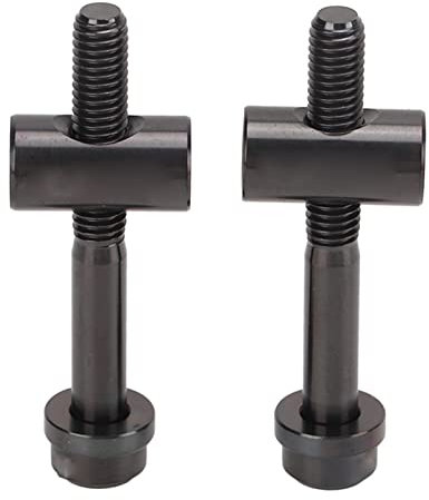 Seat Post Fixing Screw Bike DIY Replacement Parts,2 PCS RISK M5 X 40mm Bike Seatpost Screw,Perfect for Replacing Bike Parts(black)