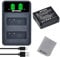 Batmax DMW-BLE9 DMW-BLG10 DMW-BLG10E Batterie et Chargeur avec USB Port pour Panasonic DC LX100 II GX9 TZ200 TZ95 TZ90 DMC TZ100 TZ80 GF6 GX7 GX80 LX100 S6