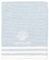 Greengate Vive la mer Handtuch Pale Blue 40x40cm
