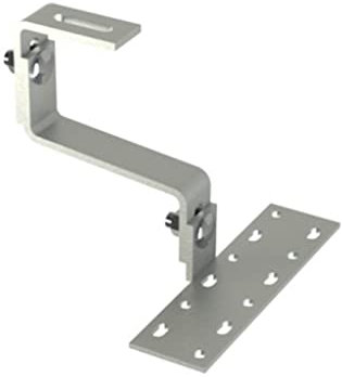 IOIUSKKU Soporte Panel solar Accesorios Montaje Ganchos de acero inoxidable Soporte Colgador ajustable Cocina Instalación comercial