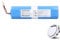 MXJFYY 14.4V 3400mAh Lithium-ion Battery Compatible with Medion MD13202 MD18500 MD18501 MD18600 MD19510 MD19511 Part No.HJ08 HA15, Battery for ILIFE V3s Pro, V5s Pro, V8s, V5x, V40, V50, X750, V80