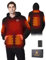 Moteoza Beheizbare Jacke Hoodie Herren, Elektrisches Hoodie Beheizbar mit 12000mAh Akku, Herren-Winter-Sweatshirt-Jacke (DE/NL/SE/PL, Alphanumerisch, M, Regular, Regular, schwarz)