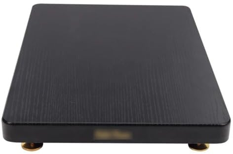 Easnuroz Étagère AV HiFi À 1 Niveaux Étagères Multifonctionnelles en MDF pour Ampli AV Armoire D'amplificateur HiFi Meuble TV Armoire De Support HiFi(35 * 40cm(1Tier))