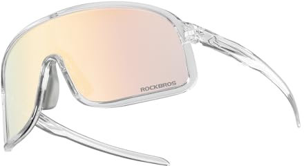ROCKBROS Fahrradbrille Photochromatisch Cycling Glasses Fahrradbrille Outdoor Rennrad Sportbrille Sonnenbrille für Damen und Herren