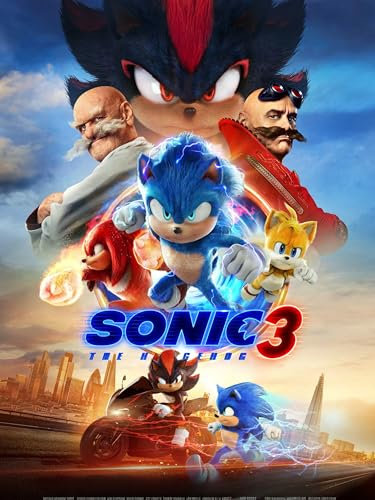 Postercinema Sonic The Hedgehog 3 - cm 30 x 40