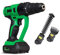 Hammersmith MultiTool mit Heckentrimmeraufsatz - Akku Multifunktions-Werkzeug - 18V Oszillationswerkzeug zum Bohren, Schrauben, Schneiden, Schleifen, Schaben – inkl. Bit Set und Schleifpads
