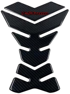 NMJLQW Adesivo per motociclette Moto Impermeabile Rilievo del Carro Armato del Carburante Adesivi Decorativi Protezione per S&uzuki per V-Strom 650 1000 DL 650 1000(Rosso)