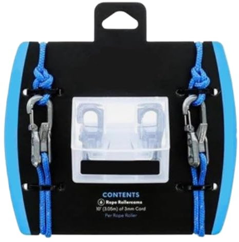 Cord And Rope Tightening And Cinching Tool With Roller Cam Techno, Heavy-Duty Tie Down Cord, Cargo Tightening Rope, For Outdoor, Camping And Boating Guy Lines