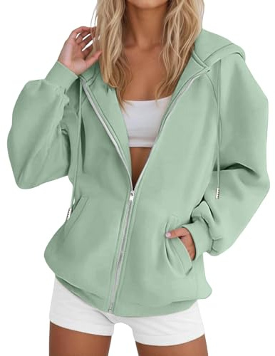Yinguo Hoodies For Women UK Winter Jackets Oversized Hoodie Zip Up Longline Sweatshirts Trendy Casual Loose Long Sleeve Crewneck Pullover Comfy Fall Cloth Fashion Ladies Outfit