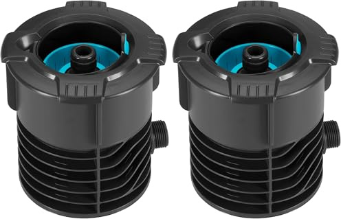 Gardena Sprinklersystem Anschlussdose mit 3/4 Zoll-Außengewinde: Startpunkt der Wassereinspeisung in das Sprinklersystem, herausnehmbares Schmutzsieb, inkl. Profi-System Hahnverbinder (08262-20)