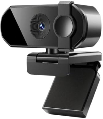 FOvbttEET Webcam 4K USB With Microphone Autofocus 2K Camera For PC Computer Laptop Live Streaming 1080P Video Calling Compatible With(2K)