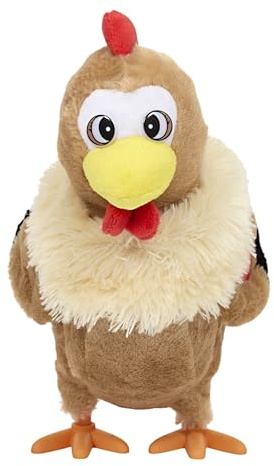 La Chaise Longue Cocotte la Poule Qui Pond Jeu et Jouet - Multi | Textile polyester et plastique ABS, usage enfant, animation et décoration, 30 x 14 x 13 cm