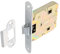 Amig - Picaporte Unificado para Puertas de Madera - Cerradura para Puerta Interior - Cierre de Embutir de Acero Latonado - Entrada 50 mm - Acabado: Niquelado