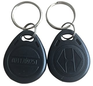 rfid chip schlüssel 125khz em4100 chip tag proximity (10 Stück)