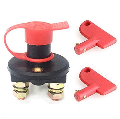 Qiorange batterie de voiture sectionneur sectionneur couper interrupteur kill off 12V 24V 500A (Type A 1Pcs)