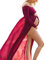 BUOYDM Femme Enceinte Robe en Maternité Mousseline Sexy Grossesse Bandeau Robe pour Maternité Photo Shoot pour Plage Wedding Cocktails Soirée (Taille Unique, A-Rouge)